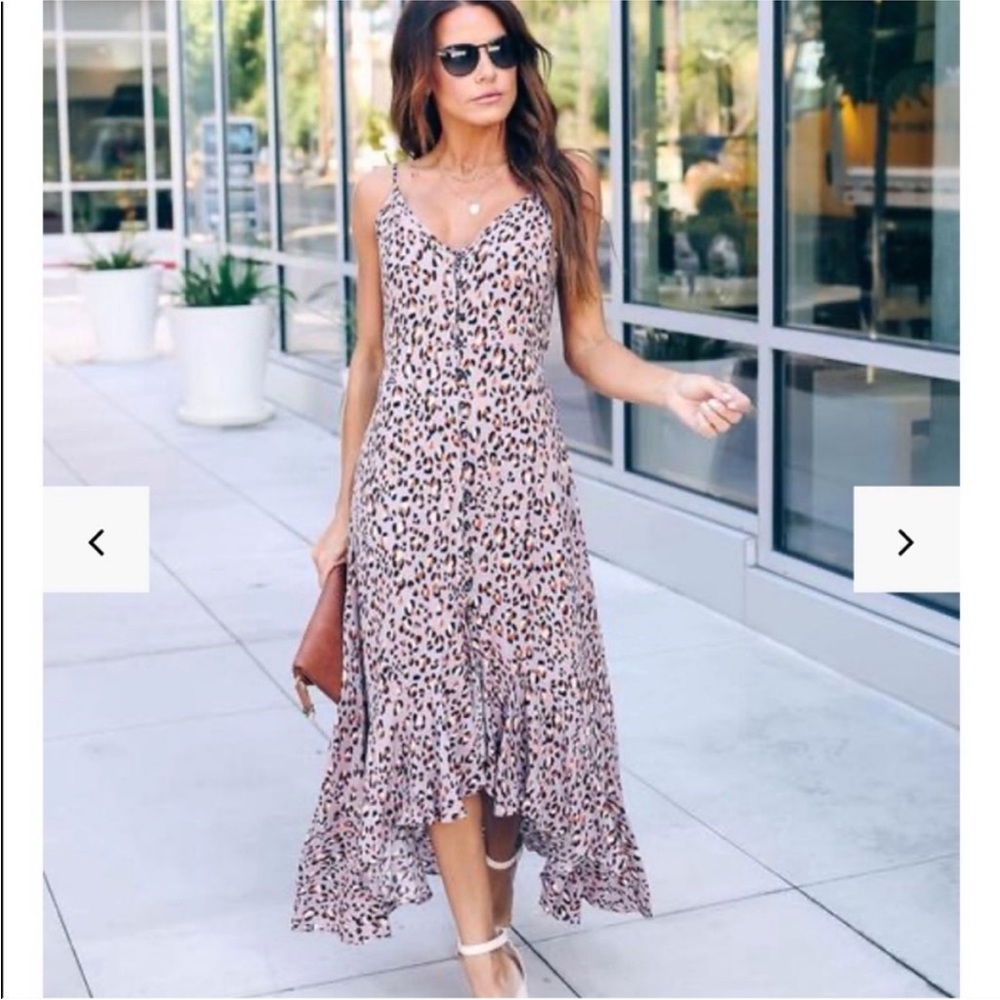 VICI NEWS TRAVELS FAST DRESS SMALL